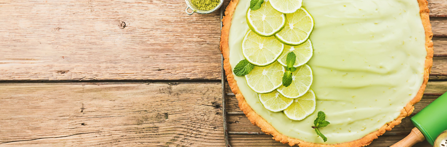 Opskrift på key lime pie Opskrift på key lime pie